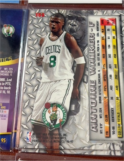 1996-97 Fleer Metal #153 Antoine Walker — front