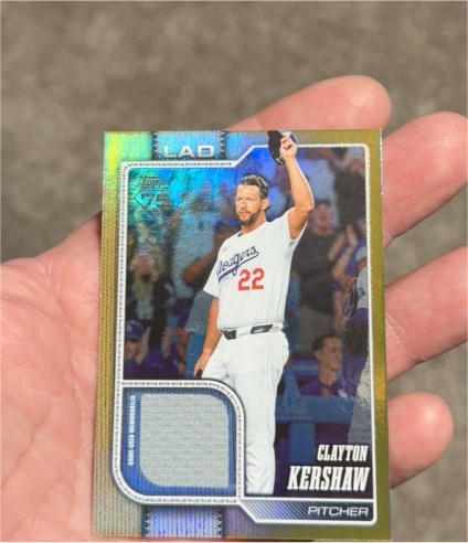 2026 Topps Series 1 #22 Clayton Kershaw — front