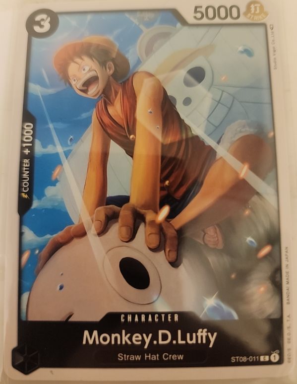 One Piece TCG ST08-011 Monkey.D.Luffy — front
