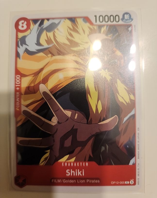 2025 One Piece Legacy of the Master #OP12-005 Shiki — front
