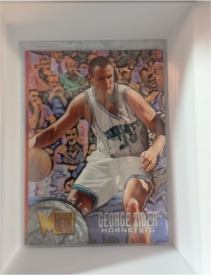 1995-96 Fleer Metal #133 George Zidek — front