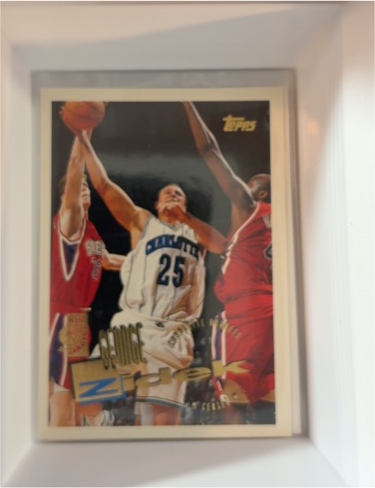 1995-96 Topps #192 George Zidek — front