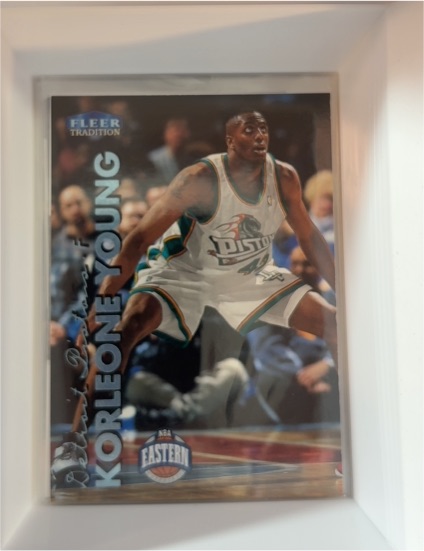 1999-00 Fleer Tradition #168 Korleone Young — front