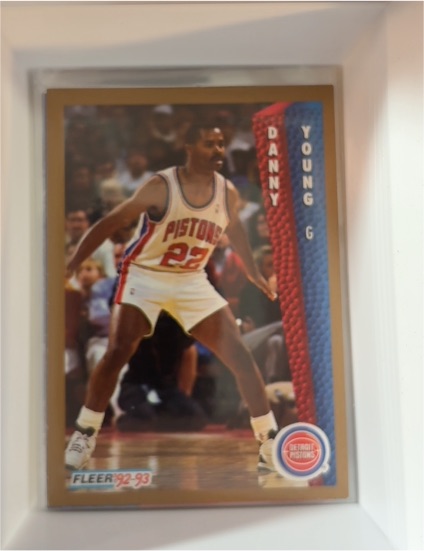 1992-93 Fleer #337 Danny Young — front
