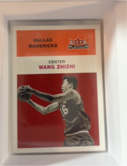 2001-02 Fleer Platinum #159 Wang Zhizhi — front