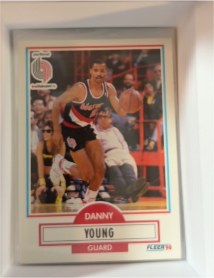 1990-91 Fleer #161 Danny Young — front