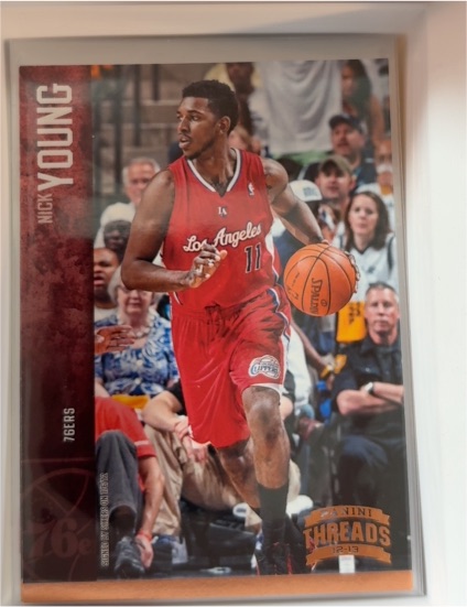 2012-13 Panini Threads #60 Nick Young — front
