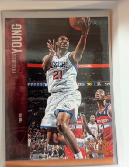 2012-13 Panini Threads #115 Thaddeus Young Philadelphia 76ers — front