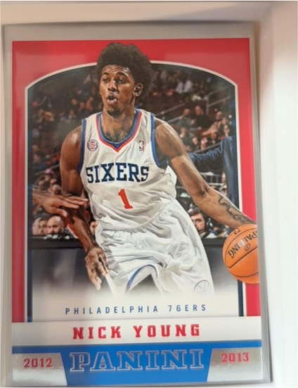 2012-13 Panini Basketball #128 Nick Young — front