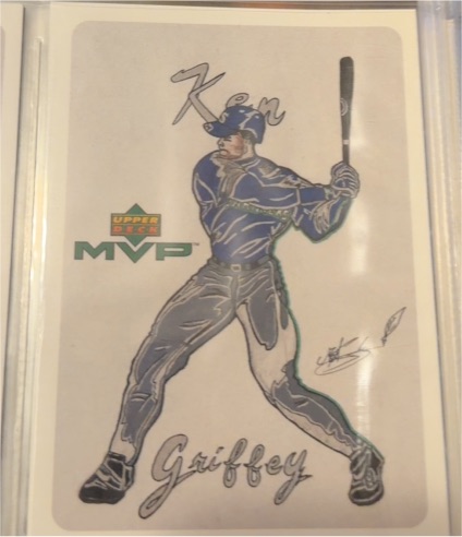 2000 Upper Deck MVP Draw Your Own Card #DT5 Ken Griffey Jr. — front