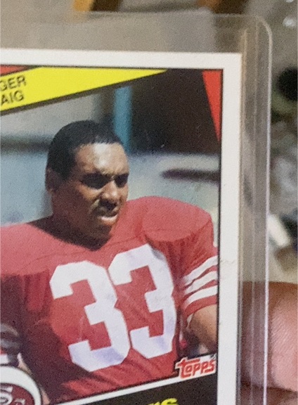 1984 Topps #353 Roger Craig — front
