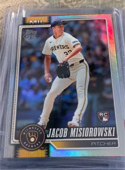 2026 Topps Series 1 #10 Jacob Misiorowski — front