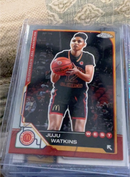2025 Topps Chrome McDonald's All American #84 Juju Watkins — front