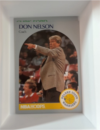 1990 NBA Hoops #313 Don Nelson — front
