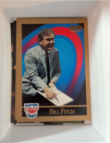 1990-91 Skybox #317 Bill Fitch — front