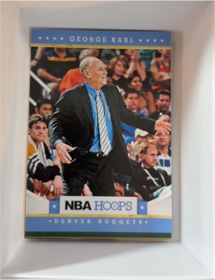 2012-13 Panini NBA Hoops #115 George Karl — front