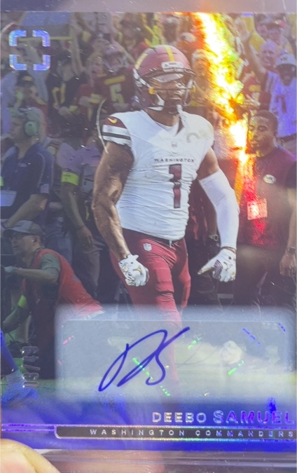 2025 Panini Photogenic FOTL Deebo Samuel Washington Commanders — front