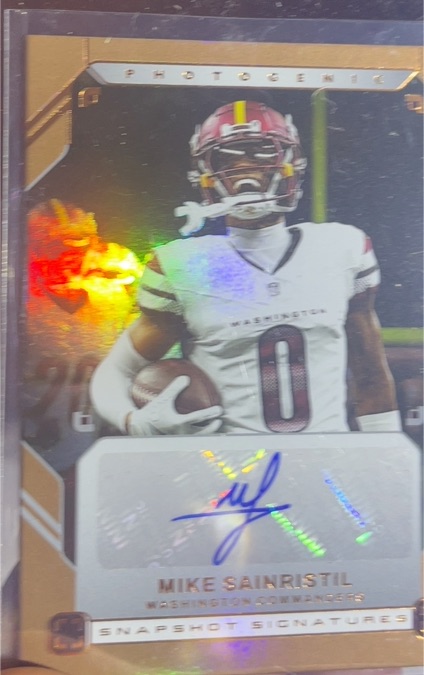 2025 Panini Photogenic #23 Mike Sainristil — front
