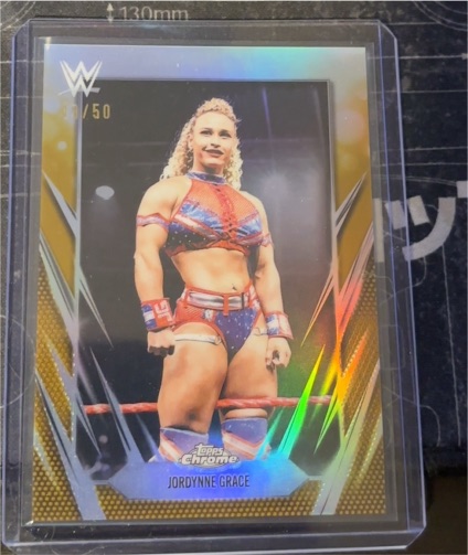 2026 Topps Chrome WWE #56 Jordynne Grace — front