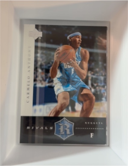 2004-05 Upper Deck Rivals #25 Carmelo Anthony — front