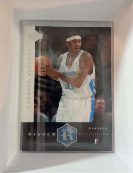 2004 Upper Deck Rivals #19 Carmelo Anthony — front