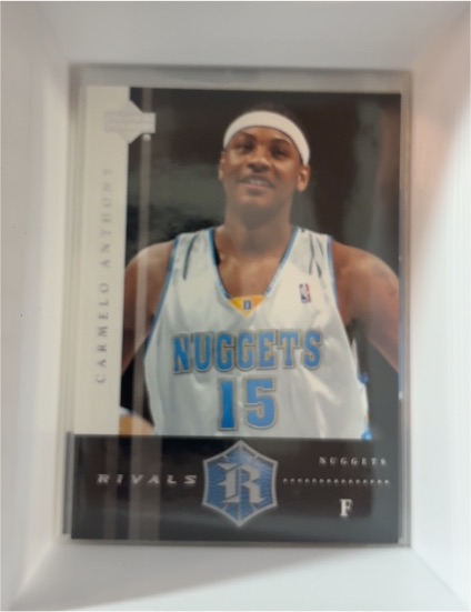 2004-05 Upper Deck Rivals #16 Carmelo Anthony — front