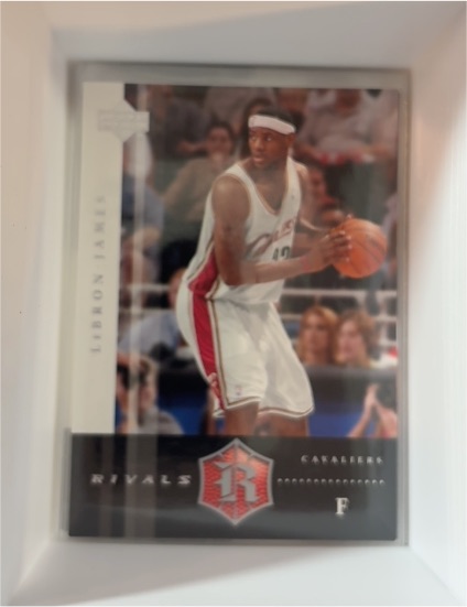 2004-05 Upper Deck Rivals #13 LeBron James — front