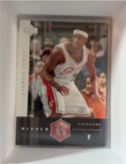 2004-05 Upper Deck Rivals #11 LeBron James — front