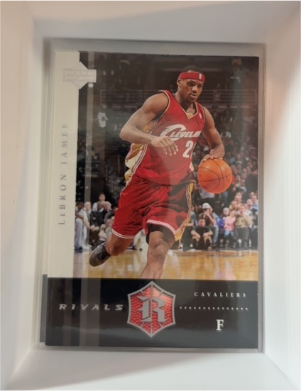 2004-05 Upper Deck Rivals #6 LeBron James — front