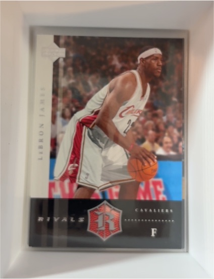 2004-05 Upper Deck Rivals Box Set #11 LeBron James — front