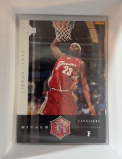 2004-05 Upper Deck Rivals #5 LeBron James — front