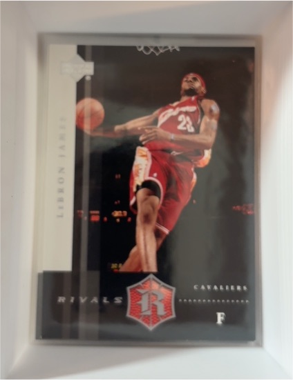 2004-05 Upper Deck Rivals #4 LeBron James — front
