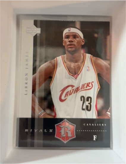 2004-05 Upper Deck Rivals #3 LeBron James — front