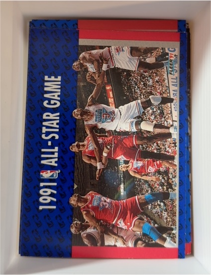 1991-92 Fleer #237 1991 All-Star Game Michael Jordan — front