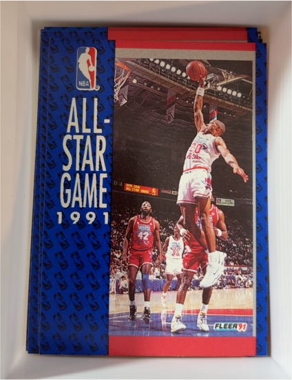 1991 Fleer #235 1991 All-Star Game NBA — front