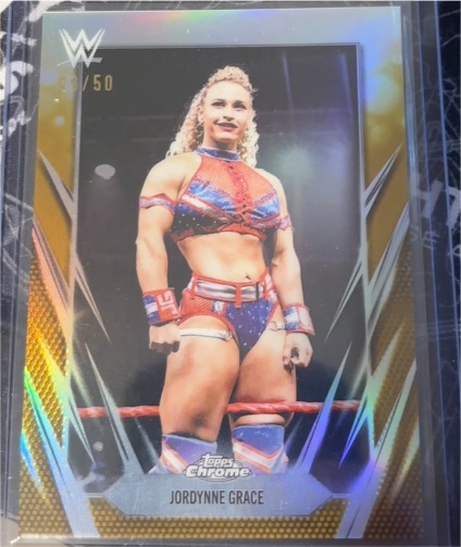 2026 Topps Chrome WWE #56 Jordynne Grace — front