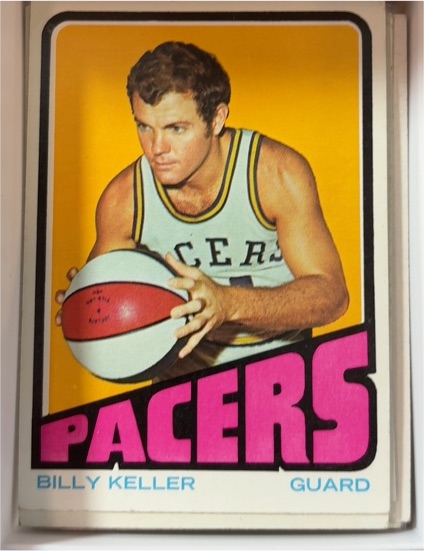 1972 Topps Basketball #192 Billy Keller — front