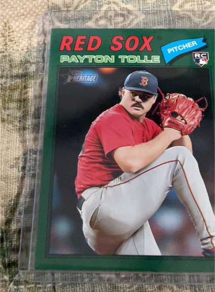 2026 Topps Heritage #386 Payton Tolle — front