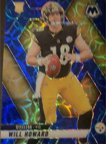 2025 Panini Mosaic #318 Will Howard — front