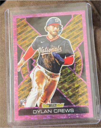 2025 Topps Update Black Gold #BG-11 Dylan Crews — front