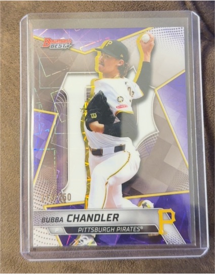 2025 Bowman's Best #TP-9 Bubba Chandler — front