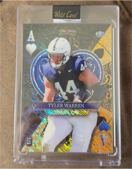 2024 Wild Card PRC #Tyler Warren — front