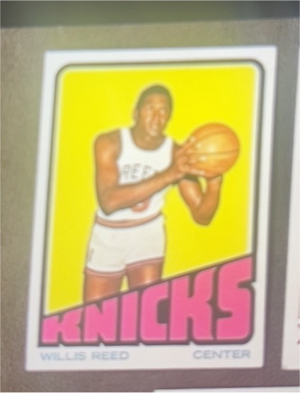 1972-73 Topps #129 Willis Reed — front