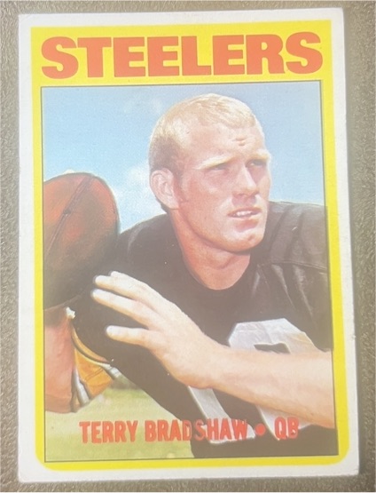 1972 Topps #150 Terry Bradshaw — front