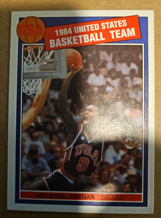 1984 Missing Link Michael Jordan United States Basketball Team #NNO — front