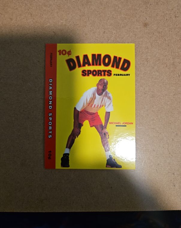 1990 Diamond Sports #NNO Michael Jordan — front