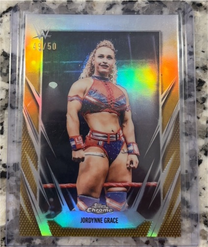 2026 Topps Chrome WWE #49 Jordynne Grace — front