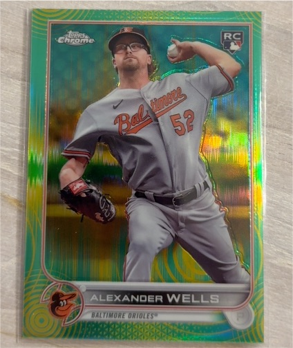 2022 Topps Chrome #49 Alexander Wells — front