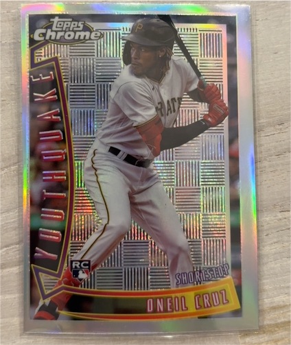 2022 Topps Chrome Youthquake #YQ-8 Oneil Cruz — front