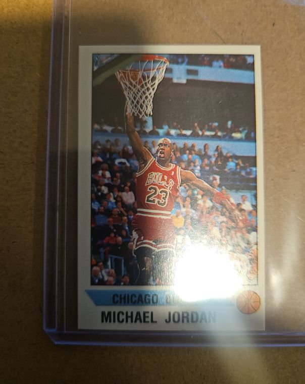 1990 Panini #91 Michael Jordan — front